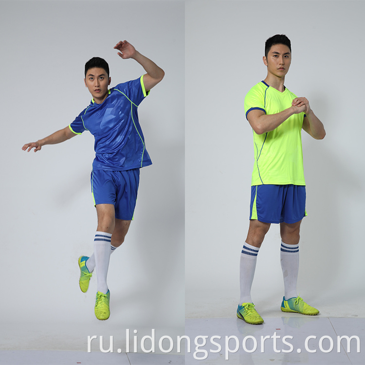 2021 Новейшие дизайнерские футбольные спортивные костюмы Quick Dry Sport Wear Foblateal Formiform для мужчин